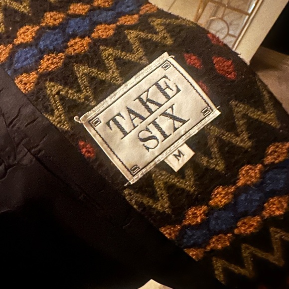 Multicolor Patterned Women's Jacket-IM - Picture 5 of 5